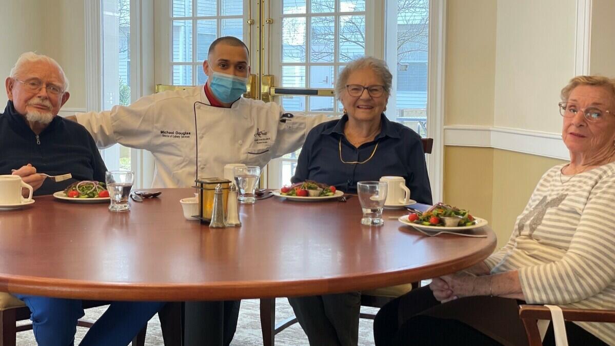 Atria Tinton Falls Chef Helps Bring National Nutrition Month to Life